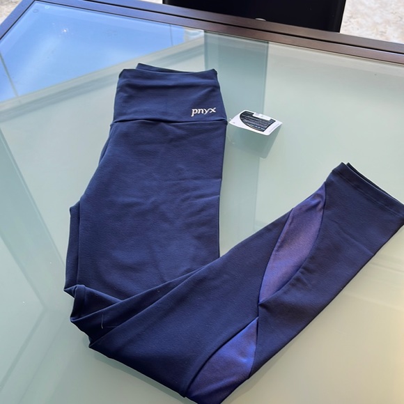 Woman’s legging pnyx made in Brazil size medium navy blue - Picture 1 of 5